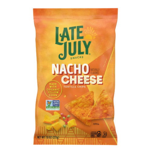 Late July Nacho Cheese Tortilla Chips