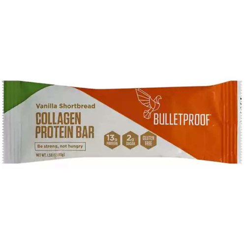 Bulletproof Colagen Pro Bar Vanilla Shortbread