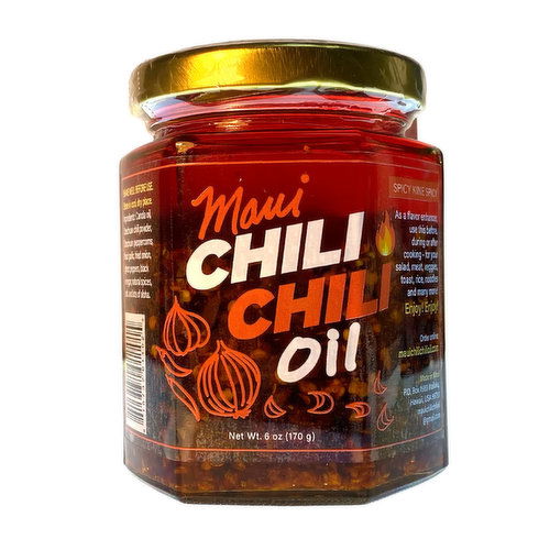 Maui Chili Chili Oil Spicy Kine