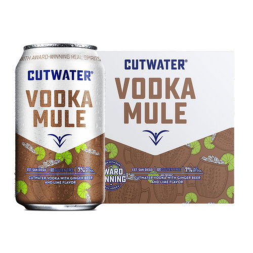 Cutwater Fugu Vodka Mule (4-pack)