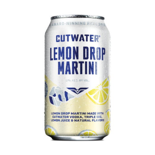 Cutwater Lemon Drop Martini (4-pack)