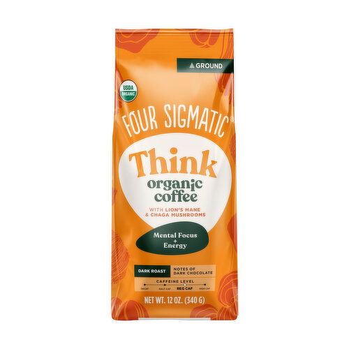 Four Sigmatic Think Organic Ground Coffee