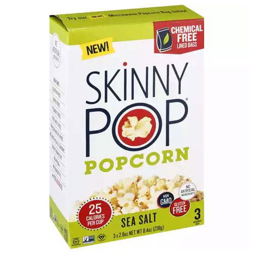 Skinny Sea Salt Pop Popcorn