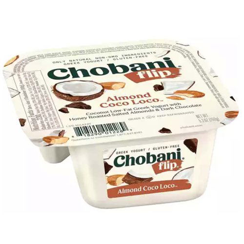 Chobani Flips Low-Fat Greek Yogurt, Almond Coco Loco