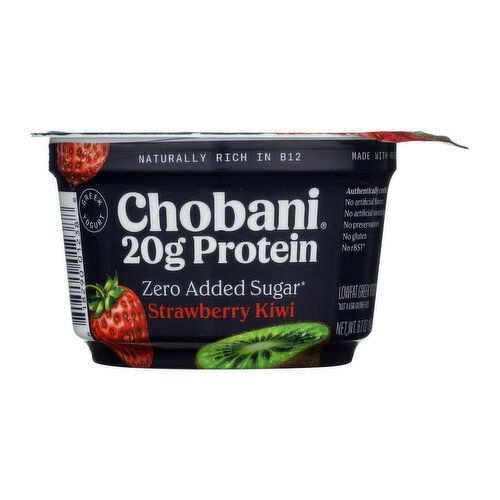 Chobani 20g Protein Strawberry Kiwi Greek Yogurt