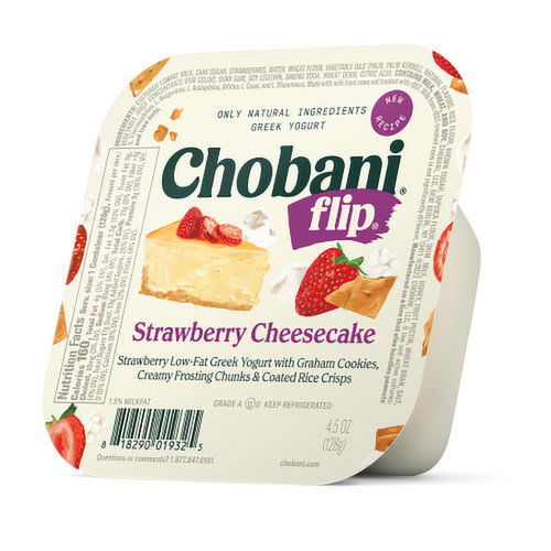 Chobani Flips Strawberry Cheesecake