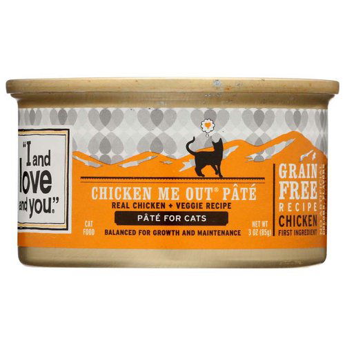 I and Love And You Cat Food, Chicken Me Out Pate