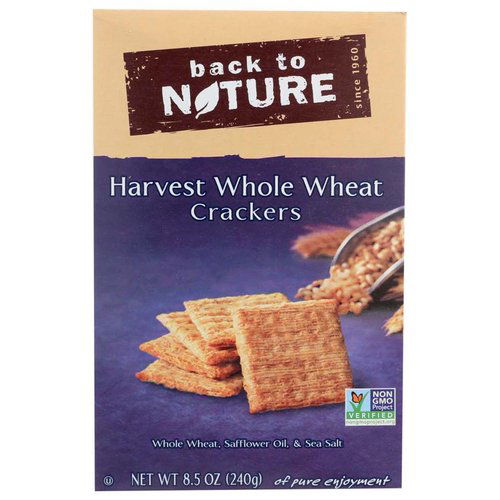 Back to Nature Harvest Whole Wheat Crackers