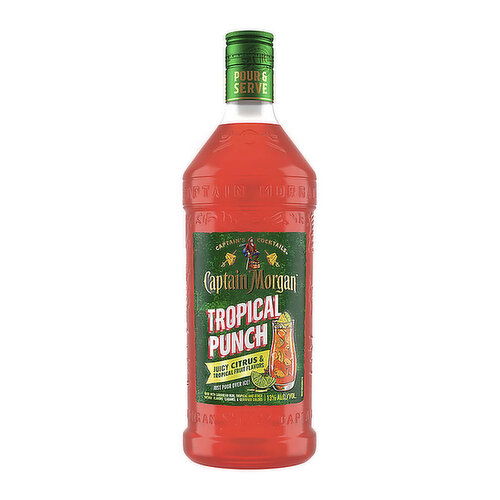 Captain Morgan Tropical Punch Cocktail