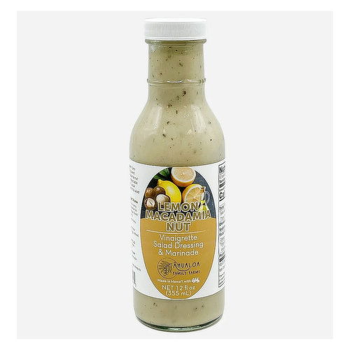 Ahualoa Family Farms Lemon Macadamia Nut Dressing