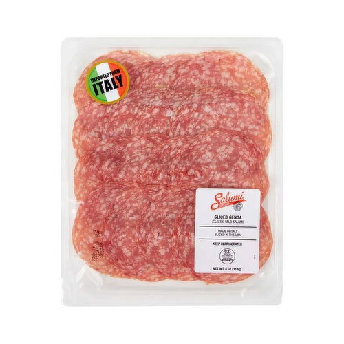 Salumi Italiani Genoa Sliced