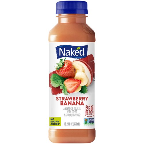 Naked Pure Smoothie, Strawberry Banana