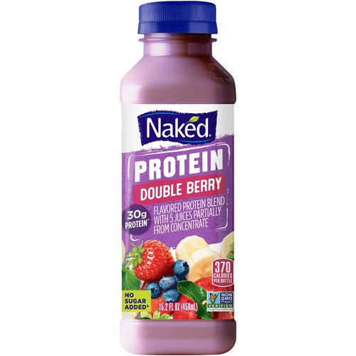 Naked Protein Zone Juice, Double Berry