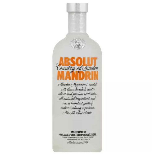 Absolut Vodka, Mandarin