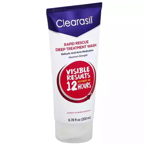 Clearasil Ultra Daily Face Wash, Rapid Action, Maximum Strength