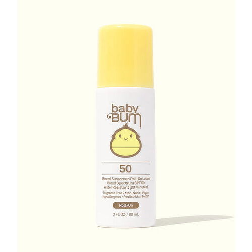 Baby Bum Spf 50 Roll On Lotion