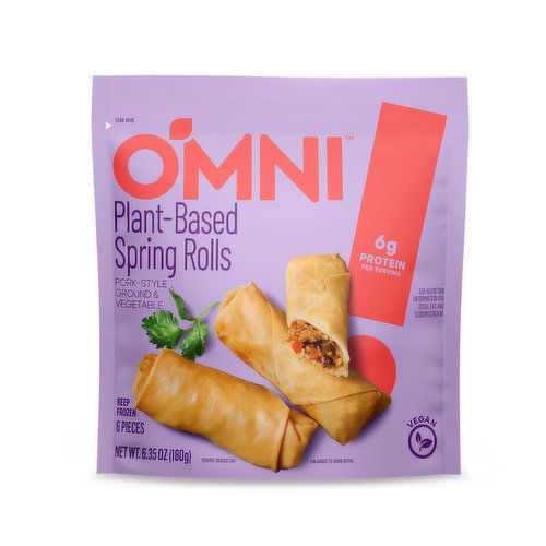 Omni 100% Plant Based Spring Rolls