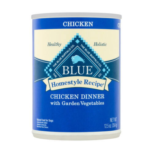 Blue Buffalo Blue Homestyle Recipe Chicken Dinner Natural Dog Food