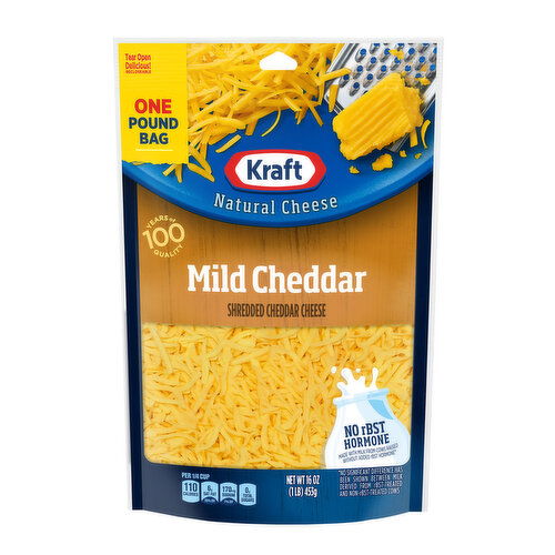 Kraft Mild Cheddar Shreds