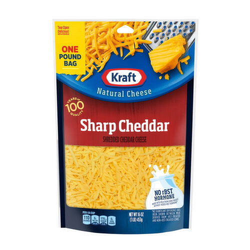 Kraft Sharp Cheddar Shreds