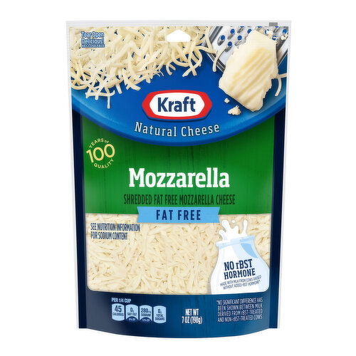 Kraft Fat Free Mozzarella Shredded Cheese