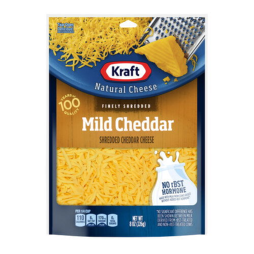 Kraft Mild Cheddar Shredded Cheese