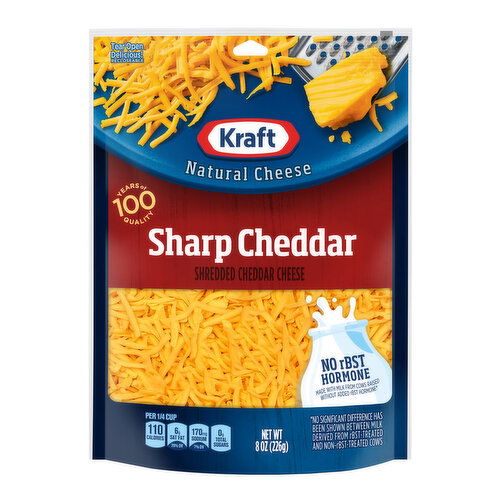 Kraft Sharp Cheddar Shredded Cheese