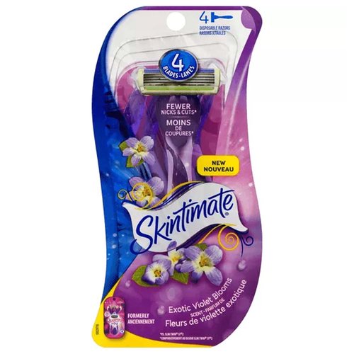 Skintimate Violet Bloom Blade