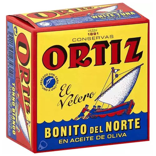 Ortiz Bonito Tuna Oil, 3.24 Ounce