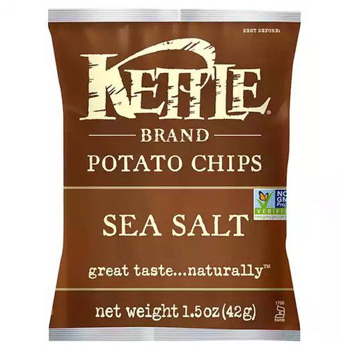 Kettle Potato Chips, Sea Salt