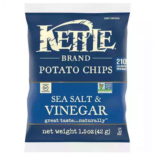 Kettle Potato Chips, Sea Salt & Vinegar