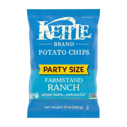 Kettle Chips Farmstand Ranch Party Size