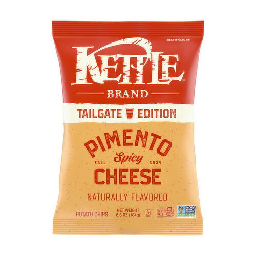 Kettle Brand Spicy Pimento Cheese Flavored Potato Chips