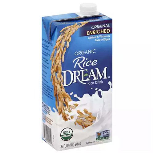 Rice Dream Organic Original Enriched Rice Drink