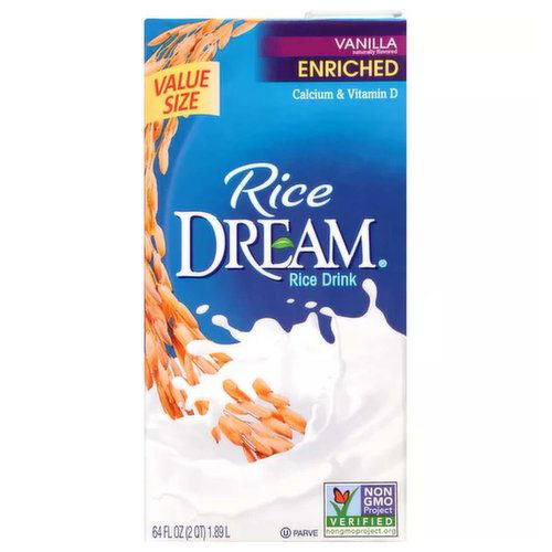 Rice Dream Rice Drink, Vanilla