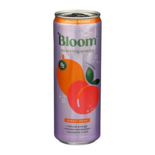 Bloom Energy Peach Mango 12oz