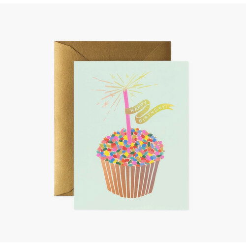 Cupcake Birthday Card