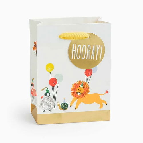 Rifle Paper Party Animal Gift Bag Small