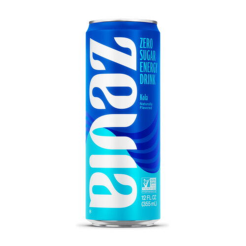 Zevia Kola Zero Sugar Energy Drink