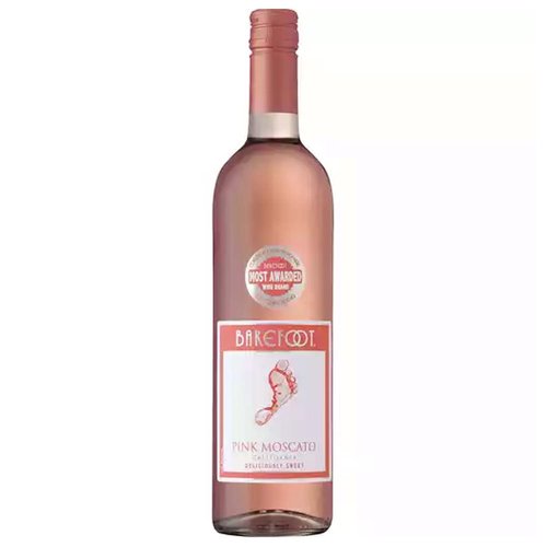 Barefoot Cellars Moscato, Pink