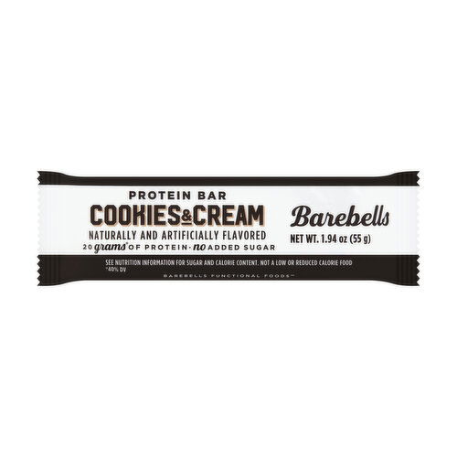 Barebells Protein Bar Cookies & Cream