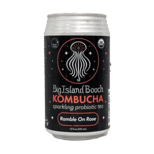 Big Island Booch Ramble On Rose Can