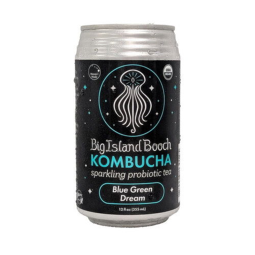 Big Island Booch Blue Green Dream Can