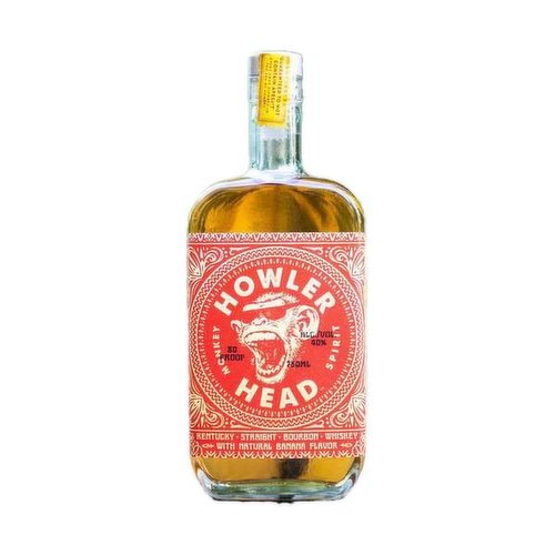 Howler Head Banana Bourbon, 80 Proof