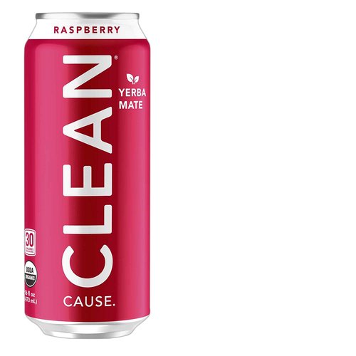Clean Cause Organic Yerba Mate, Raspberry