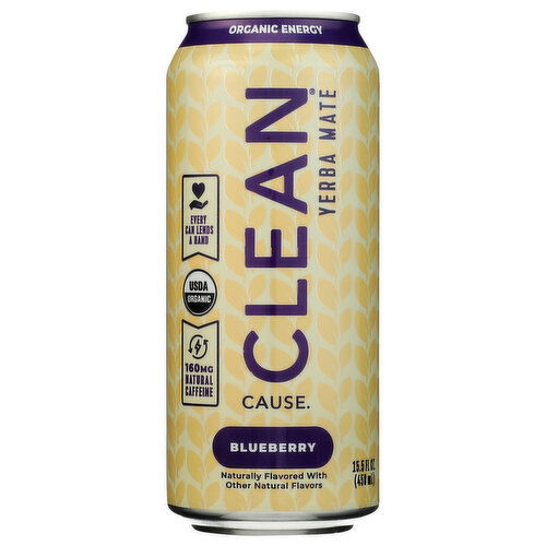 Clean Cause Yerba Mate Blueberry