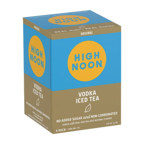 High Noon Vodka Iced Tea Original (4-pack)
