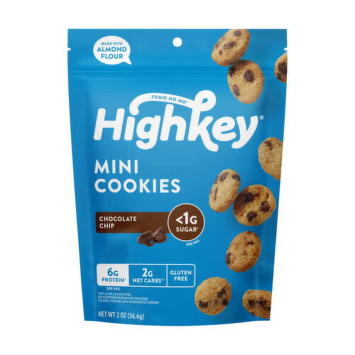 Highkey Chocolate Chip Mini Cookies