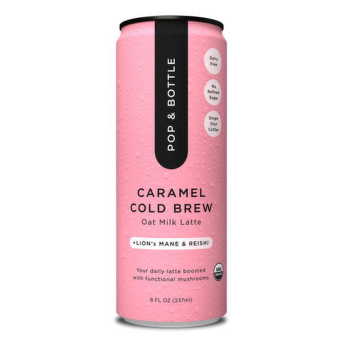 Pop & Bottle Oat Latte Cold Brew Caramel