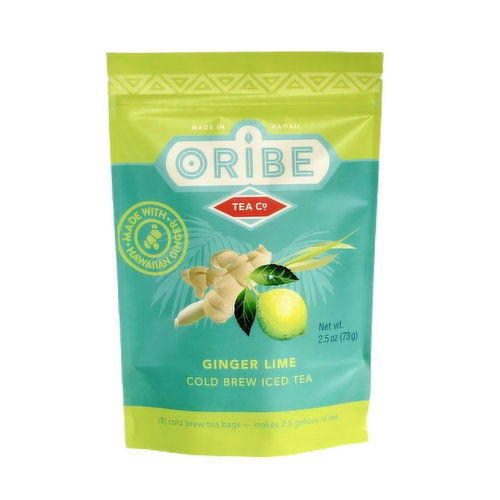 Oribe Cold Brew Tea Ginger Lime